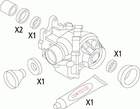 Differentieel pakking Corteco 19535954 Differentieel pakking Corteco 19535954