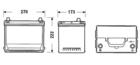 Accu Fulmen fa755 Accu Fulmen fa755