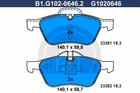 Remblokset Galfer b1g10206462 Remblokset Galfer b1g10206462