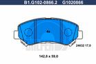 Remblokset Galfer b1g10208662 Remblokset Galfer b1g10208662