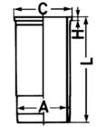 Kolbenschmidt Cilinderbus/voering 89869110 Kolbenschmidt Cilinderbus/voering 89869110