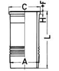 Kolbenschmidt Cilinderbus/voering 89826110 Kolbenschmidt Cilinderbus/voering 89826110