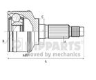 Homokineet rep.set Nipparts j2826015 Homokineet rep.set Nipparts j2826015