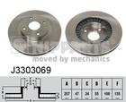 Remschijf Nipparts j3303069 Remschijf Nipparts j3303069