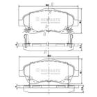 Remblokset Nipparts j3602112 Remblokset Nipparts j3602112