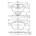 Remblokset Nipparts j3603063 Remblokset Nipparts j3603063