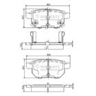 Remblokset Nipparts j3612034 Remblokset Nipparts j3612034