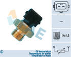 Olietemperatuursensor / Temperatuursensor Fae 33560 Olietemperatuursensor / Temperatuursensor Fae 33560