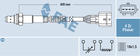 Fae Lambda-sonde 77448 Fae Lambda-sonde 77448