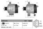 Denso Alternator/Dynamo DAN1016 Denso Alternator/Dynamo DAN1016