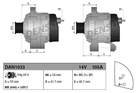 Denso Alternator/Dynamo DAN1033 Denso Alternator/Dynamo DAN1033