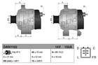 Denso Alternator/Dynamo DAN1102 Denso Alternator/Dynamo DAN1102