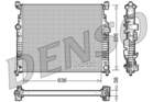 Radiateur Denso drm17007 Radiateur Denso drm17007