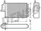 Denso Kachelradiateur DRR09080 Denso Kachelradiateur DRR09080