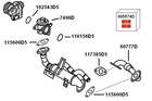 Leiding EGR-klep Wahler 60777d Leiding EGR-klep Wahler 60777d