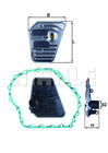 Knecht Hydrauliekfilter HX 167D Knecht Hydrauliekfilter HX 167D