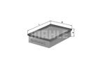Luchtfilter Knecht lx343 Luchtfilter Knecht lx343