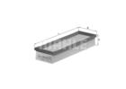 Luchtfilter Knecht lx488 Luchtfilter Knecht lx488