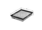 Luchtfilter Knecht lx523 Luchtfilter Knecht lx523