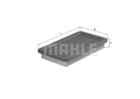 Luchtfilter Knecht lx542 Luchtfilter Knecht lx542
