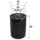 Oliefilter Valeo 586001 Oliefilter Valeo 586001