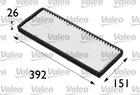Interieurfilter Valeo 698164 Interieurfilter Valeo 698164