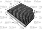 Interieurfilter Valeo 715580 Interieurfilter Valeo 715580