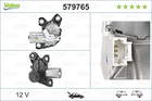 Ruitenwissermotor Valeo 579765 Ruitenwissermotor Valeo 579765