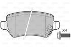 Valeo Remblokset 598584 Valeo Remblokset 598584