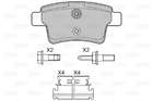 Valeo Remblokset 598936 Valeo Remblokset 598936