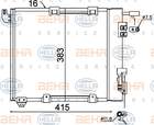 Hella Airco condensor 8FC 351 301-374 Hella Airco condensor 8FC 351 301-374