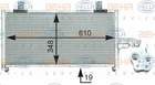 Airco condensor Hella 8fc351302741 Airco condensor Hella 8fc351302741