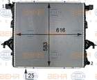 Radiateur Hella 8mk376701314 Radiateur Hella 8mk376701314