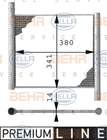 Hella Radiateur 8MK 376 712-551 Hella Radiateur 8MK 376 712-551