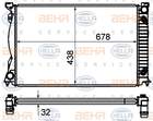 Hella Radiateur 8MK 376 735-011 Hella Radiateur 8MK 376 735-011
