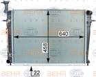 Radiateur Hella 8mk376763674 Radiateur Hella 8mk376763674