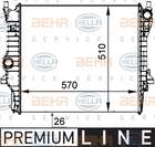 Hella Radiateur 8MK 376 764-371 Hella Radiateur 8MK 376 764-371