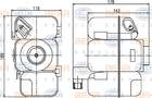Hella Expansievat 8MA 376 789-741 Hella Expansievat 8MA 376 789-741