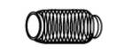 Flexibele slang Walker 05321 Flexibele slang Walker 05321