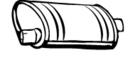 Achterdemper Walker 14494 Achterdemper Walker 14494