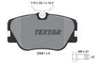 Remblokset Textar 2094102 Remblokset Textar 2094102