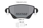 Remblokset Textar 2355701 Remblokset Textar 2355701