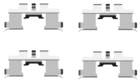 Textar Rem montageset 82076700 Textar Rem montageset 82076700