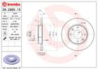 Remschijf Brembo 08298510 Remschijf Brembo 08298510