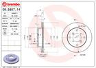 Brembo Remschijf 09.5857.14 Brembo Remschijf 09.5857.14
