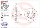 Brembo Remschijf 09.6799.14 Brembo Remschijf 09.6799.14