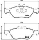 Brembo Remblokset P 24 055 Brembo Remblokset P 24 055