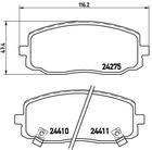 Remblokset Brembo p30032 Remblokset Brembo p30032
