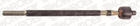 Axiaal gewricht / spoorstang Monroe l23201 Axiaal gewricht / spoorstang Monroe l23201