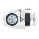Geleiderol (poly) V-riem Gates t36322 Geleiderol (poly) V-riem Gates t36322